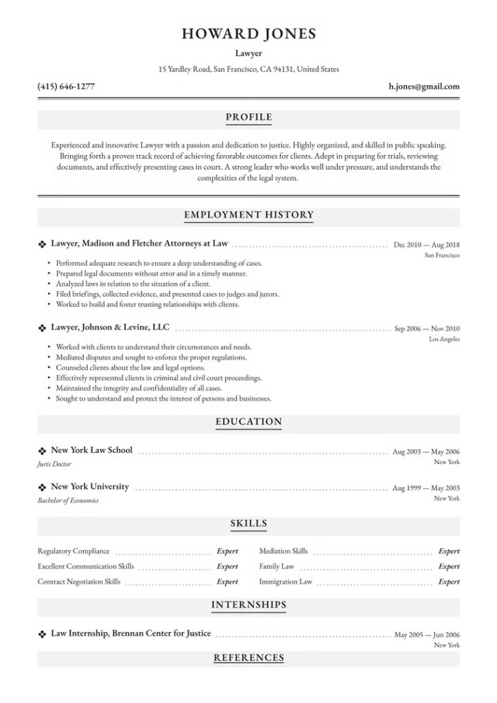 Resume.io Pack (Word/PDF)