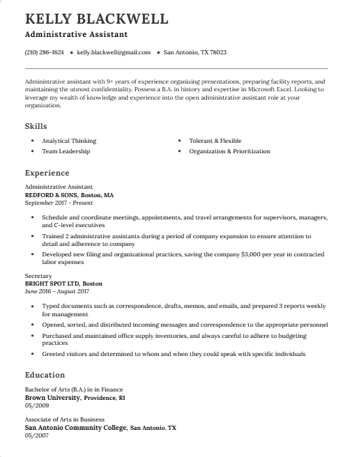 ResumeGenius Free